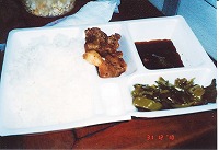 ベトナム鉄道の車内弁当